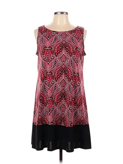 Pre-owned Rn Studio By Ronni Nicole Casual Dress In Red