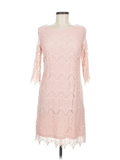 Pre-owned Rn Studio By Ronni Nicole Cocktail Dress In Pink