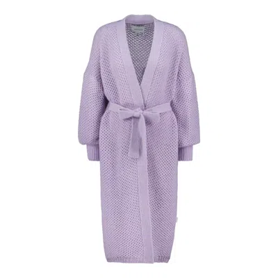 Ärni Blum Women's Pink / Purple Lu Cardigan Lavender In Pink/purple