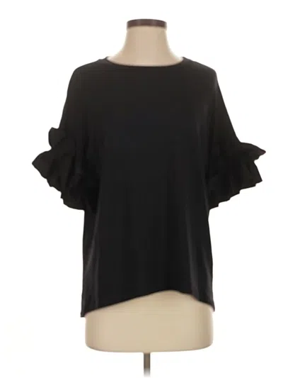 Pre-owned Ro & De 3/4 Sleeve T-shirt In Black