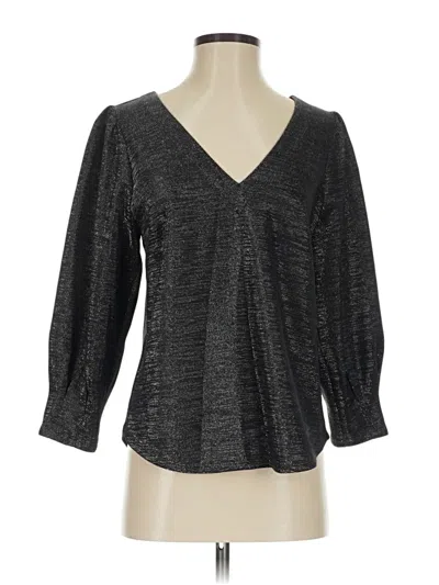 Pre-owned Ro & De 3/4 Sleeve T-shirt In Gray