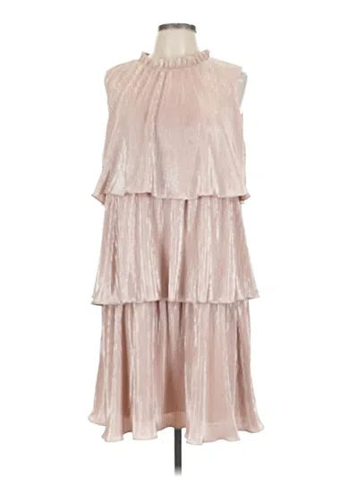 Pre-owned Ro & De Cocktail Dress In Brown