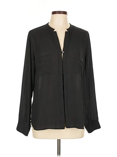 Pre-owned Ro & De Long Sleeve Blouse In Black