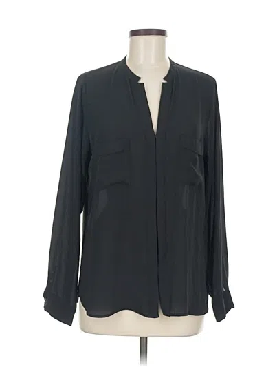 Pre-owned Ro & De Long Sleeve Blouse In Black