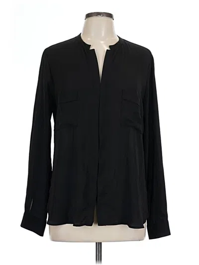 Pre-owned Ro & De Long Sleeve Blouse In Black