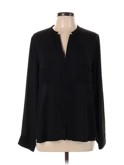 Pre-owned Ro & De Long Sleeve Blouse In Black