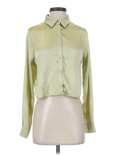 Pre-owned Ro & De Long Sleeve Blouse In Green