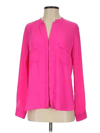 Pre-owned Ro & De Long Sleeve Blouse In Pink