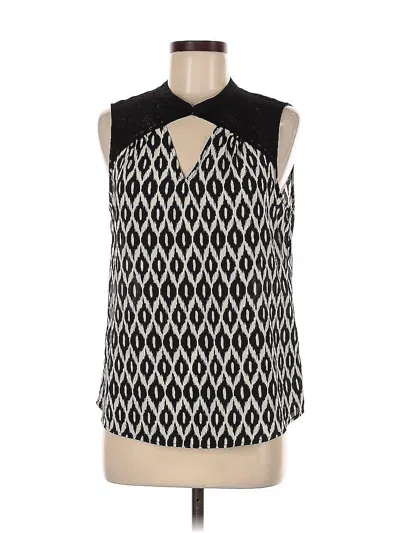 Pre-owned Ro & De Sleeveless Blouse In Black
