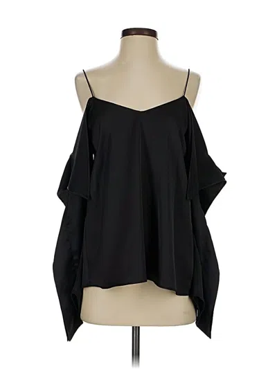 Pre-owned Ro & De Sleeveless Blouse In Black