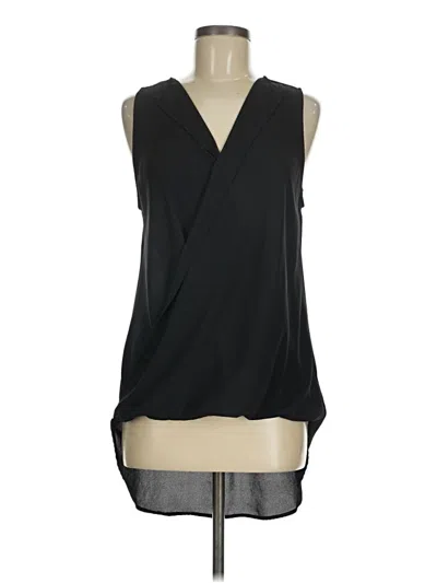 Pre-owned Ro & De Sleeveless Blouse In Black