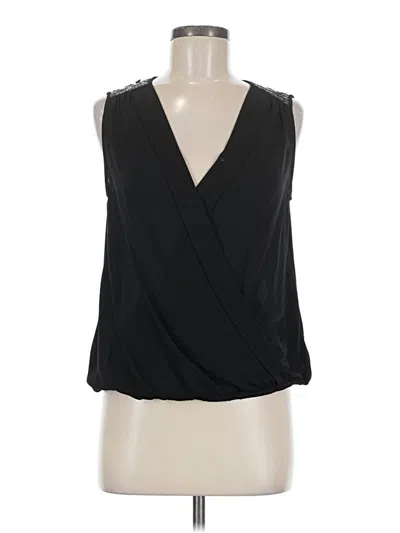 Pre-owned Ro & De Sleeveless Blouse In Black
