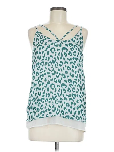 Pre-owned Ro & De Sleeveless Blouse In Blue