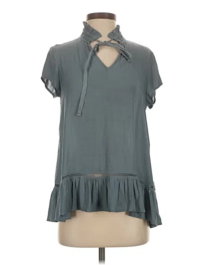 Pre-owned Ro & De Sleeveless Blouse In Gray
