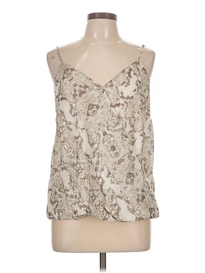 Pre-owned Ro & De Sleeveless Blouse In Ivory