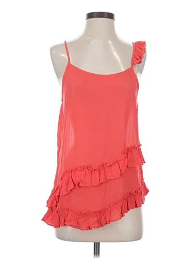 Pre-owned Ro & De Sleeveless Blouse In Orange