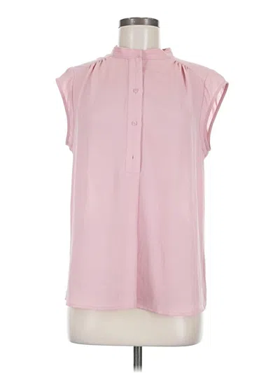 Pre-owned Ro & De Sleeveless Blouse In Pink