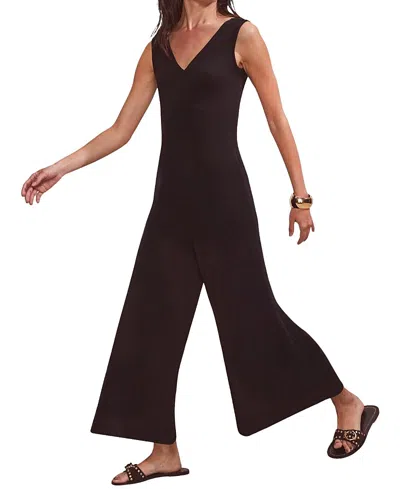 RO&ZO RO & ZO JERSEY SLEEVELESS V-NECK JUMPSUIT