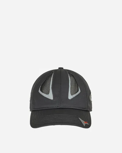 Roa 6-panel Cap Charcoal In Black