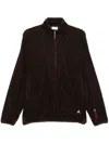 Roa Alpha Direct Half Zip Sweater In Brown