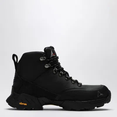 ROA ANDREAS BLACK LACE UP BOOT