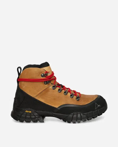 Roa Andreas Mini Boots In Kudu Leather In Multi