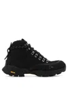Roa Black Lace-up Boot In Black