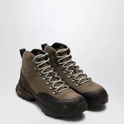 ROA ROA ANDREAS TAUPE LACE UP BOOT