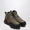 Roa Andreas Taupe Lace Up Boot In Beige