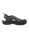 Roa Arpy Mesh Microfiber Functional Sandals In Green
