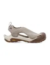 Roa Round Toe Sandals In Sand Honey