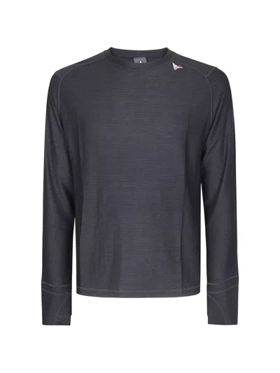 Roa Ashi Long-sleeve T-shirt In Gray