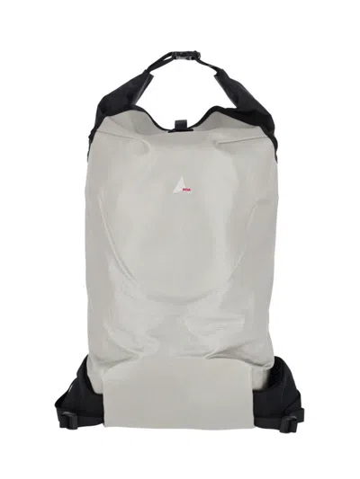 Roa Beige Structured Bag With Minimalist Design And Clean Lines In White