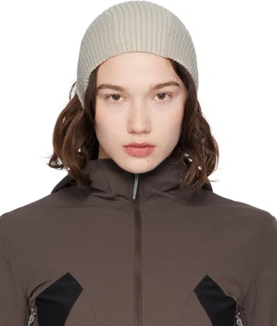 Roa Beige Wavy Bonnet Hat