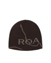 Roa Berretto Con Logo Brown