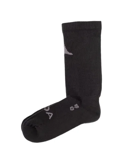 Roa Biofil Logo Socks In Black