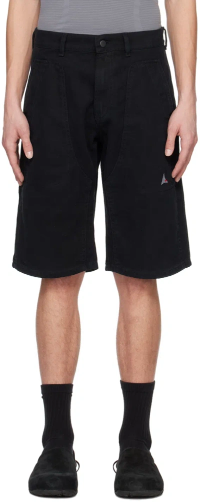 Roa Black Durable Shorts