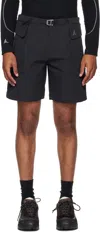 Roa Duty Shorts Shorts In Black Polyamide In Black