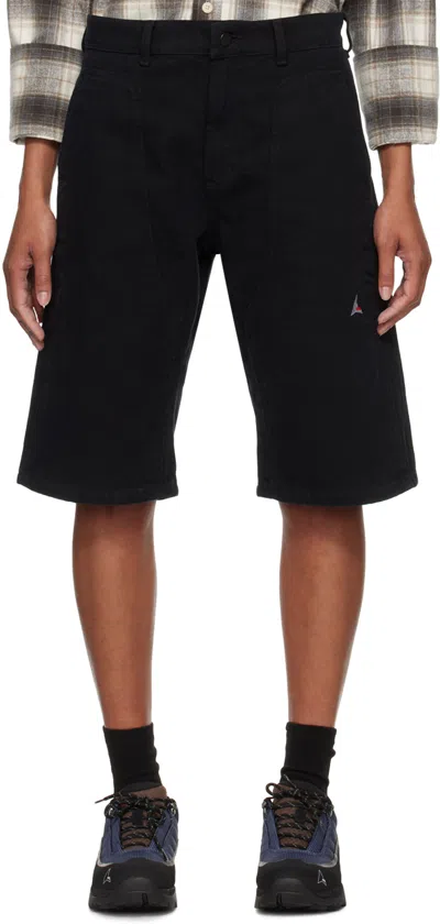 Roa Black Hunting Shorts In Blk0001