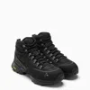 Roa Black Lace-up Boot In Black