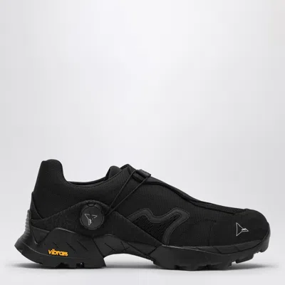 Roa Black Minaar Sneaker In Technical Nylon