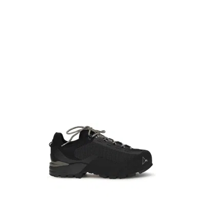 Roa Black Polyamide Athletic Sneakers