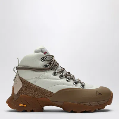 ROA BONE/WHITE GUM ANDREAS STRAP LACE UP BOOT