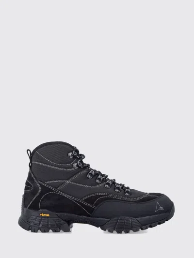 Roa Andreas Raw Hybrid Hiking Boots In Black