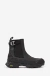 Roa Buckle-detail Chunky Boots In Black