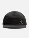 Roa Bri Open Weave Cap In Black