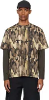 Roa Brown Bark T-shirt In Brown
