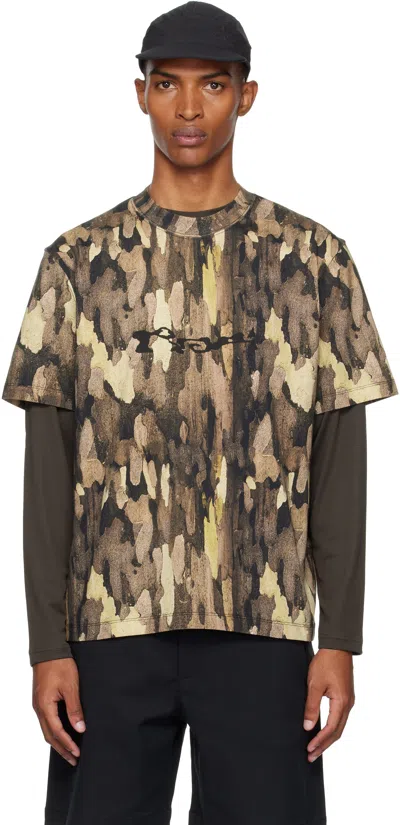 Roa Brown Bark T-shirt