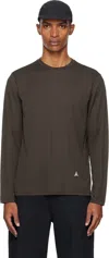 Roa Brown Fireflies Long Sleeve T-shirt In Green