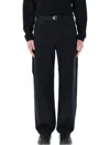 Roa Men's Buckle Chino Pant In Black